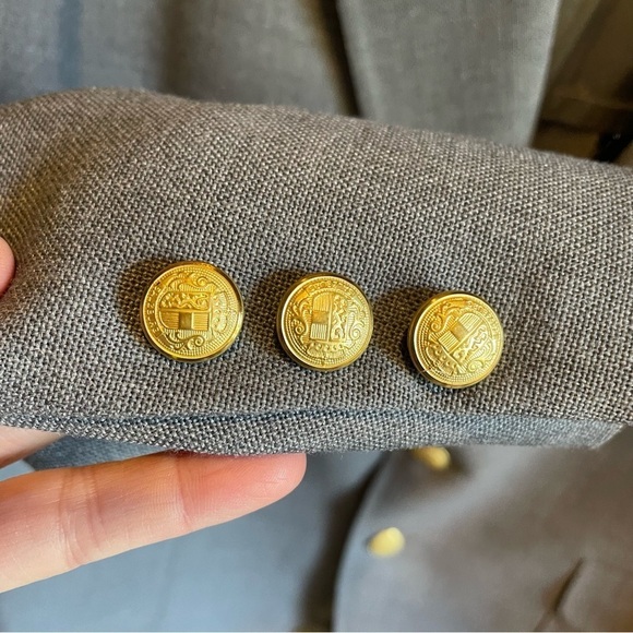 Vintage Givenchy Blazer Mens 44 Single Breasted Sport Coat Jacket - Picture 6 of 11